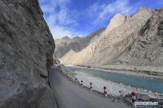 Infrastructure construction improves traffic condition of Datong Township in Xinjiang