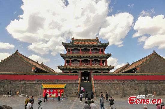 Ancient building of Shenyang Palace Museum reopens to public