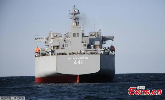 Iran holds missile drill in Gulf of Oman