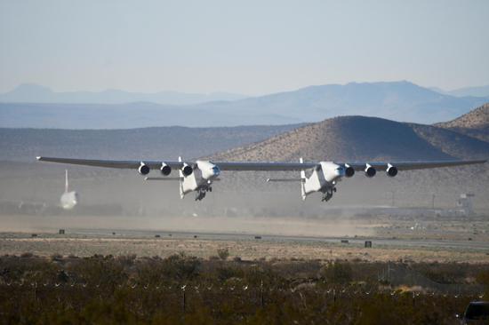 World's largest plane, a launchpad for hypersonic travel, takes flight again