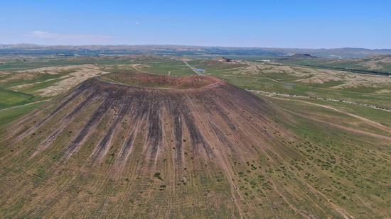 Summer scenery of Ulanhada volcano cluster in Inner Mongolia
